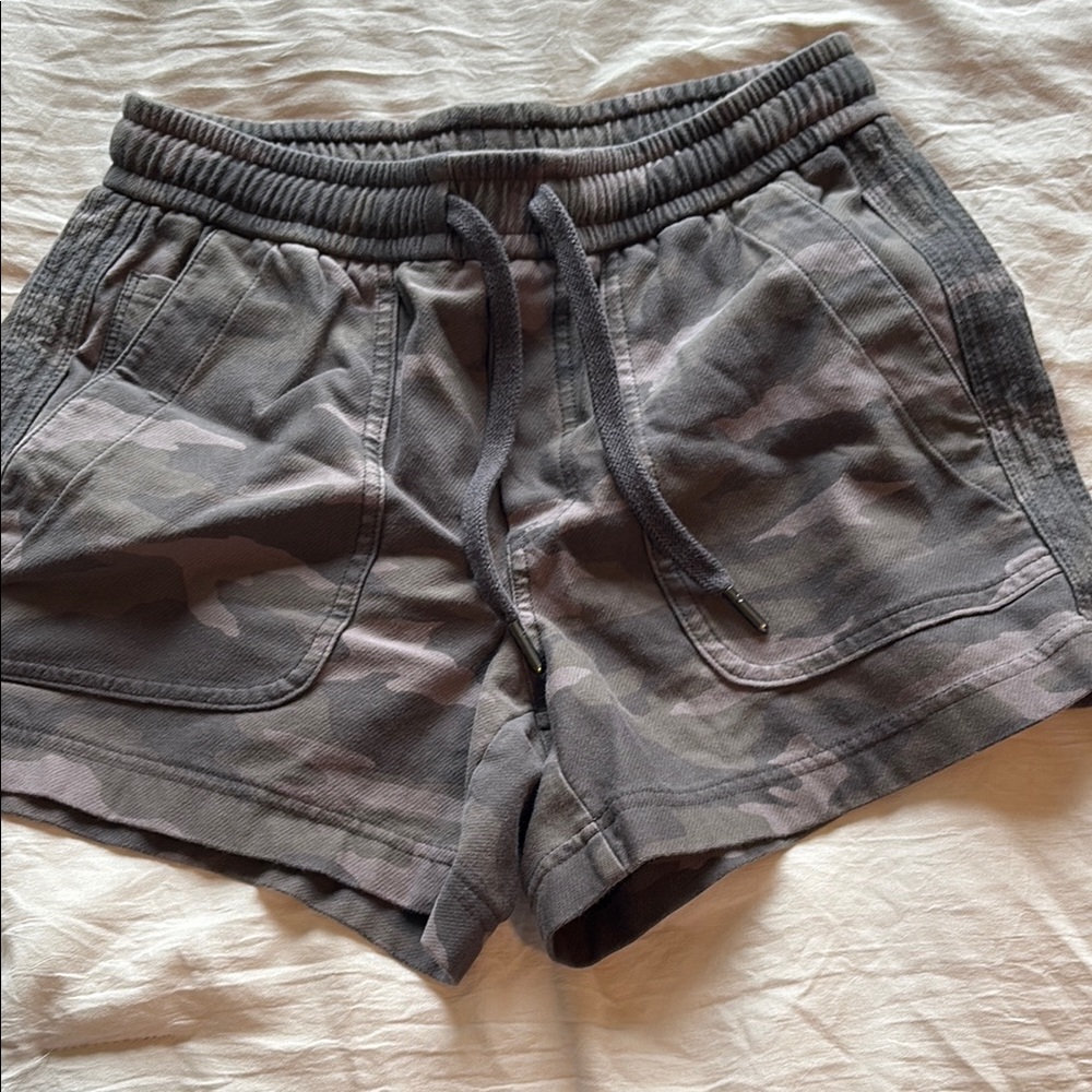 Gray Camo Women's Shorts